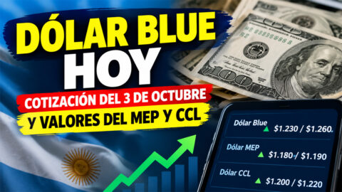Dólar Blue Hoy: Cotización del 3 de Octubre y Valores del MEP y CCL